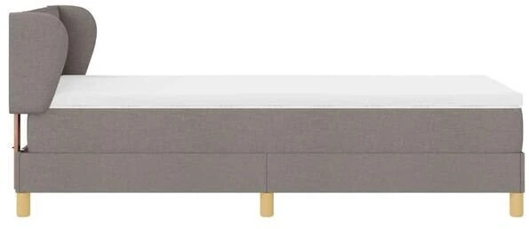 Kiemas lova su galvūgalio Tortora 80 x 200 cm audinys
