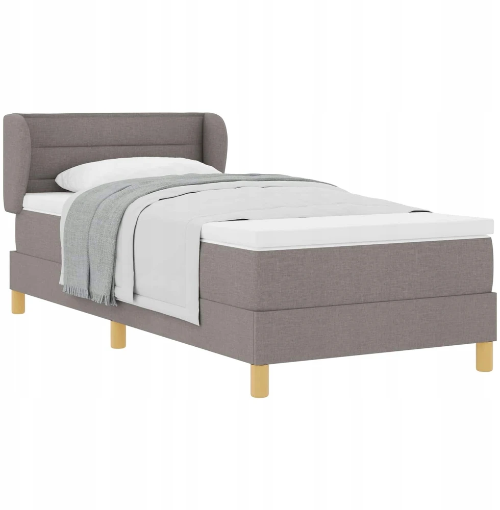 Kiemas lova su galvūgalio Tortora 80 x 200 cm audinys