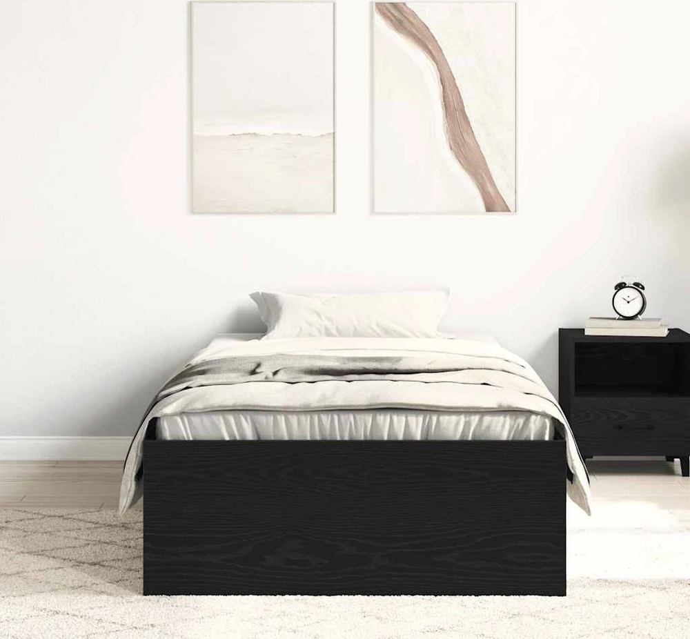 Lovos rėmas be čiužinio, 90x200 cm, apdirbta mediena