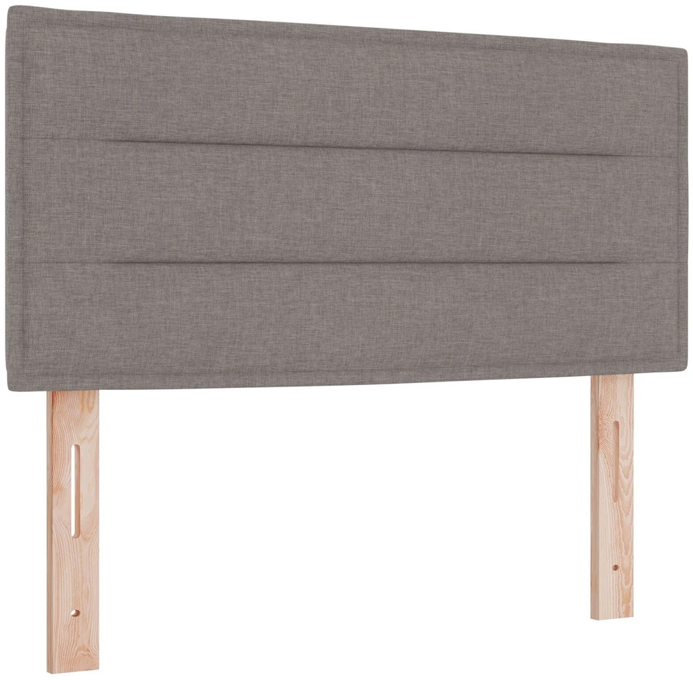 Kiemas lova su pagalve Tortora 80 x 200 cm audinys