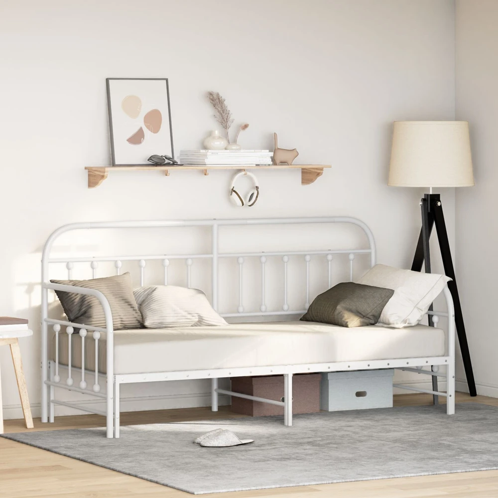 Lova Dienos lovos rėmas Balta 75 x 190 cm