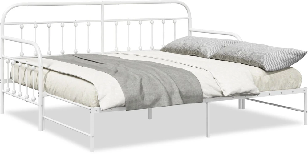 Lova Dienos lovos rėmas Balta 107 x 203 cm