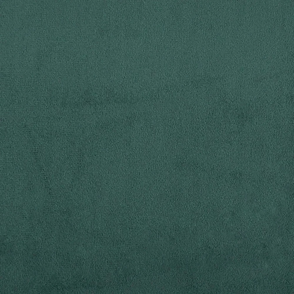Kiemas lova su čiužiniu Tamsiai žalia 80 x 200 cm Aksomas