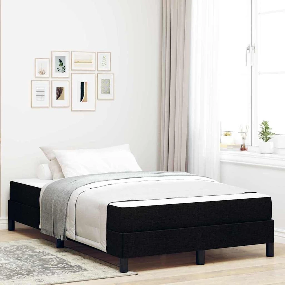 Kiemas lova Juoda 120 x 200 cm audinys
