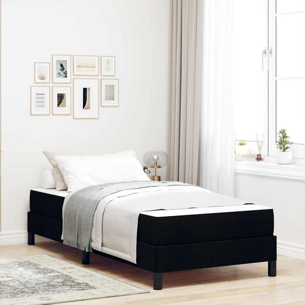 Kiemas lova Juoda 80 x 200 cm audinys