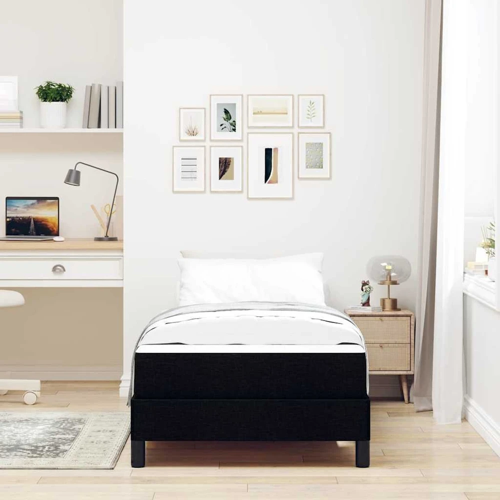 Kiemas lova Juoda 80 x 200 cm audinys