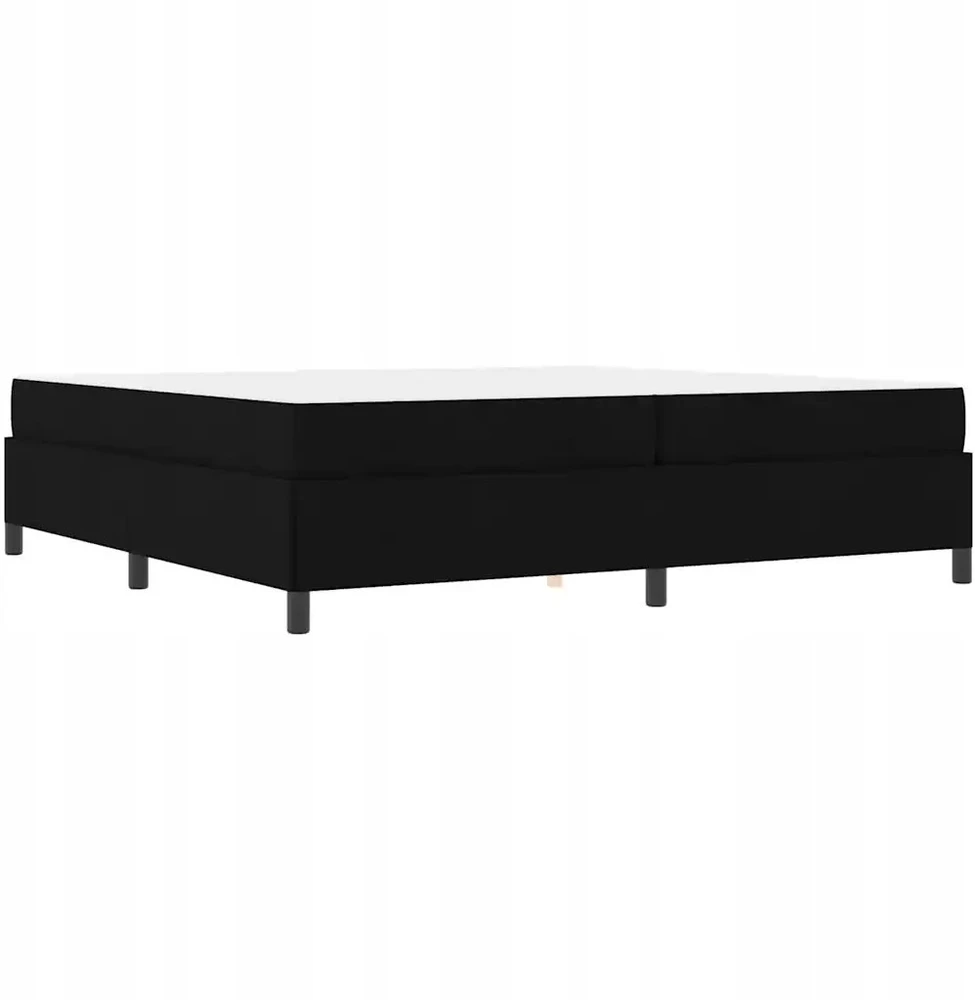Kiemas lova Juoda 200 x 200 cm audinys