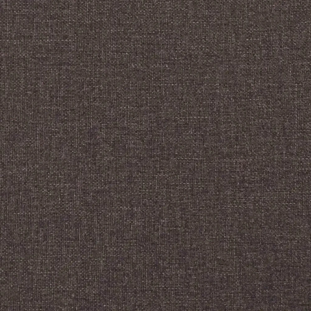 Kiemas lova su čiužiniu Tamsiai rudas 160 x 200 cm audinys