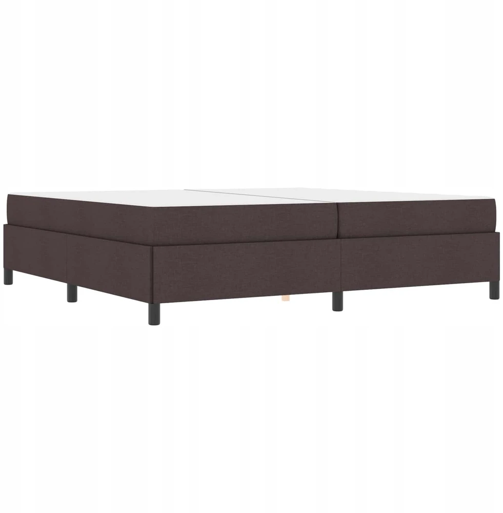 Kiemas lova Tamsiai rudas 200 x 200 cm audinys