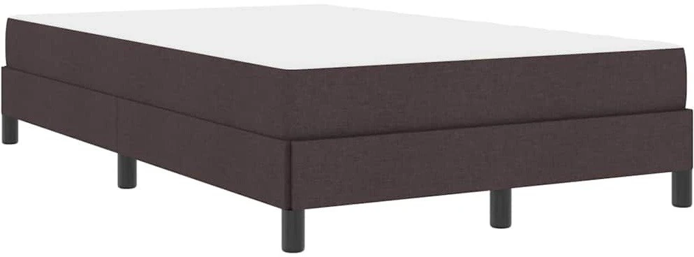 Kiemas lova Tamsiai rudas 120 x 190 cm audinys