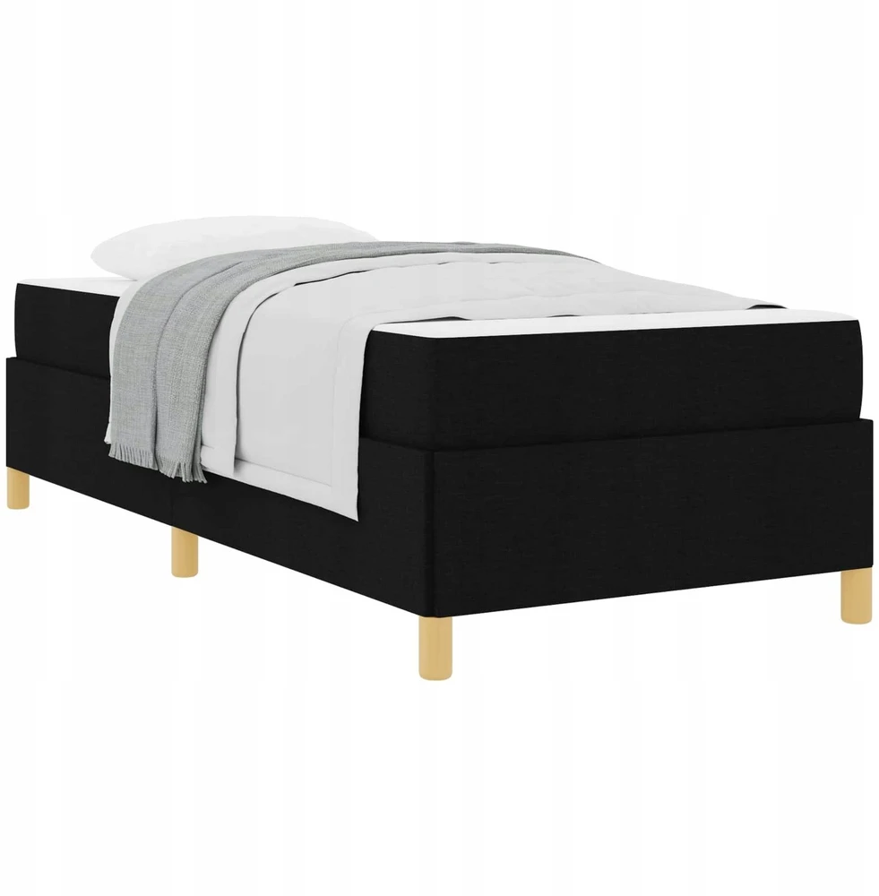 Lova Lovos rėmas Juoda 90 x 190 cm audinys