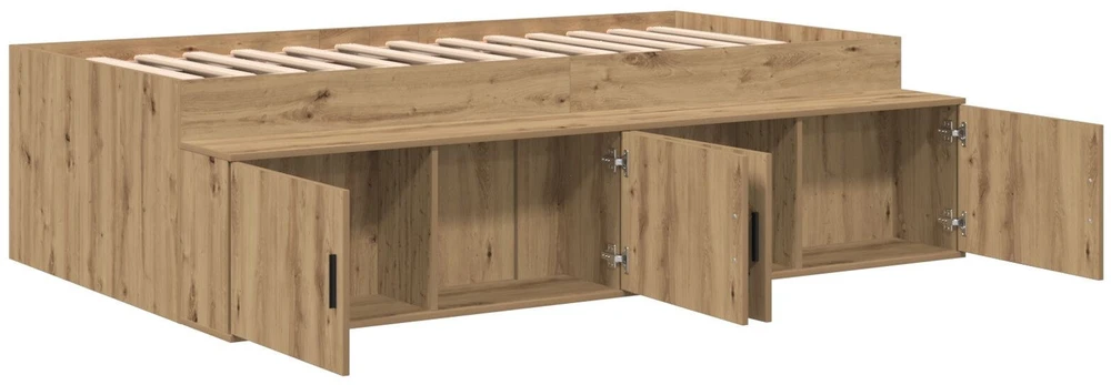 Lovos rėmas Amatininkų ąžuolas 90 x 200 cm Apdirbta mediena