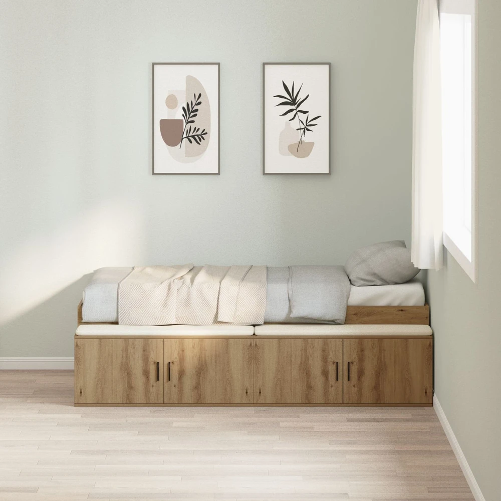 Lovos rėmas Amatininkų ąžuolas 90 x 200 cm Apdirbta mediena