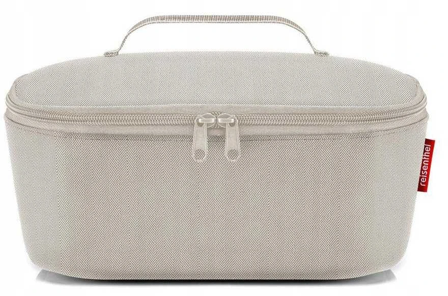 PACKiT Reisenthel Coolerbag M Pocket Herringb. Sand