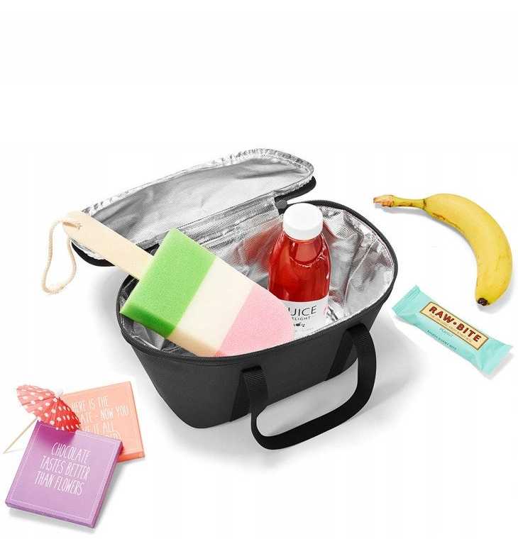 Termo krepšys Reisenthel Coolerbag XS juodas, 4 L