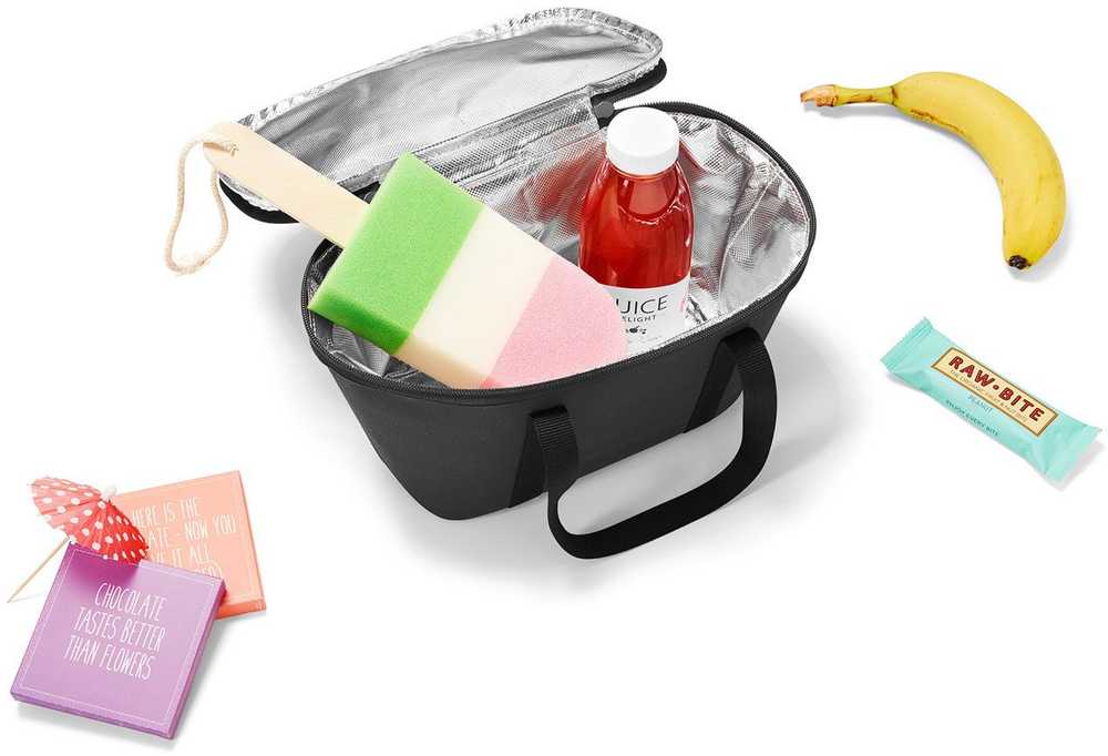 Termo krepšys Reisenthel Coolerbag XS juodas, 4 L