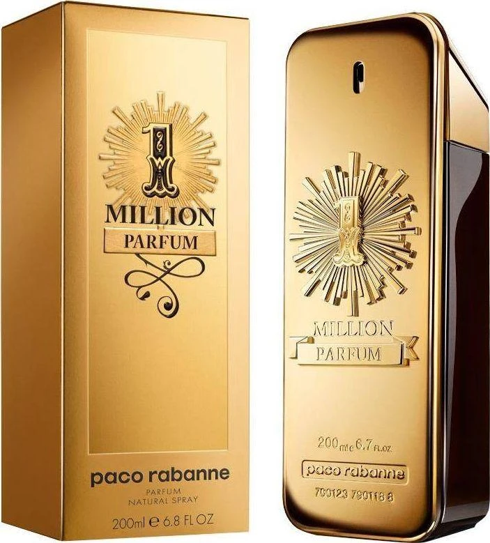Paco Rabanne 1 Million Parfum kvepalai vyrams, 200 ml