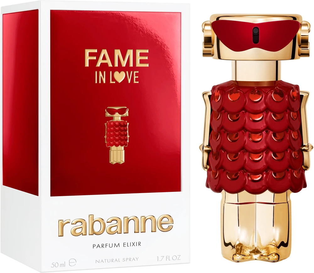 Paco Rabanne Rabanne Fame In Love Parfum Eliksyras PP kvepalai moterims, 50 ml