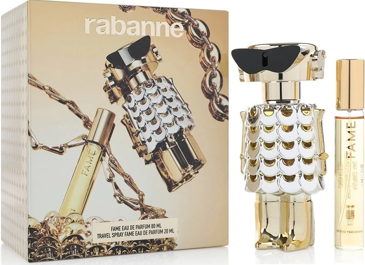 Paco Rabanne Fame rinkinys moterims (EDP, 80 ml + EDP, 20 ml)
