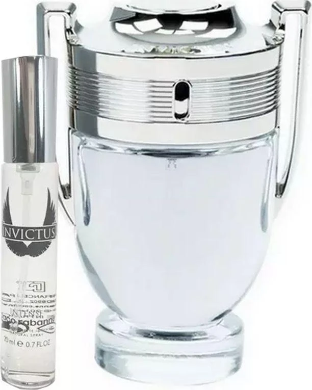 Rinkinys  Paco Rabanne Invictus (EDT 100 mm + EDT 20 ml)