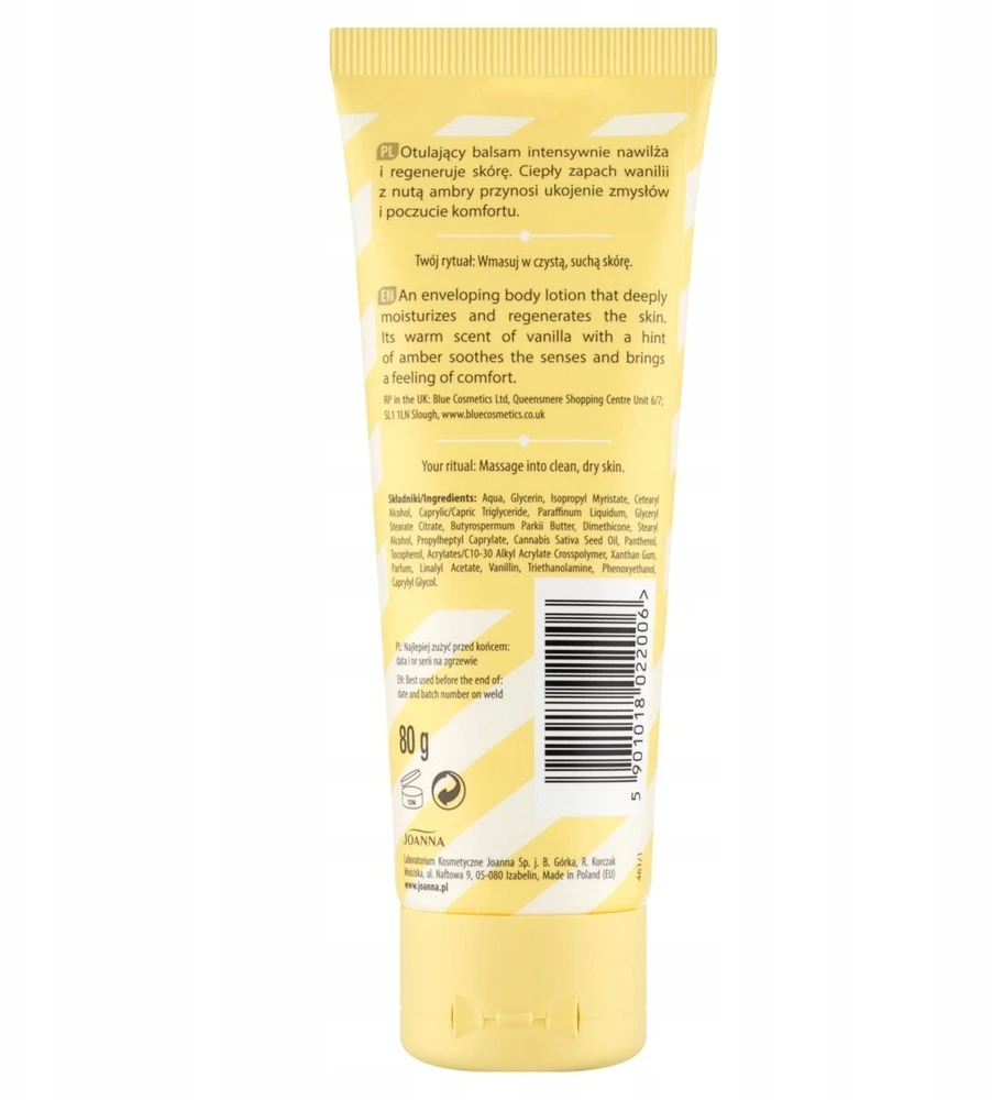 Paco Rabanne Joanna Sheer Vanille kvepiantis kūno balzamas 80 g
