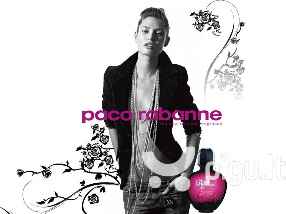 Paco Rabanne Juodas XS For Her kvepalai moterims 30ml