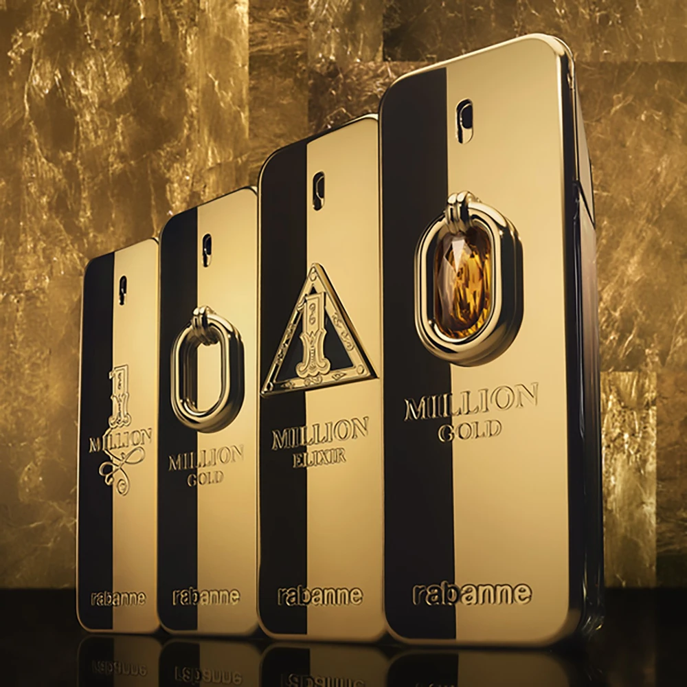 Paco Rabanne Million Gold Eliksyras Parfum Intense Purškiklis, 50 ml