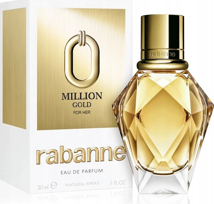 Kvepalai moterims Rabanne Million Gold For Her, EDP 30 ml