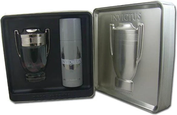 Paco Rabanne Invictus rinkinys vyrams (EDT, 100 ml + dezodorantas, 150 ml)