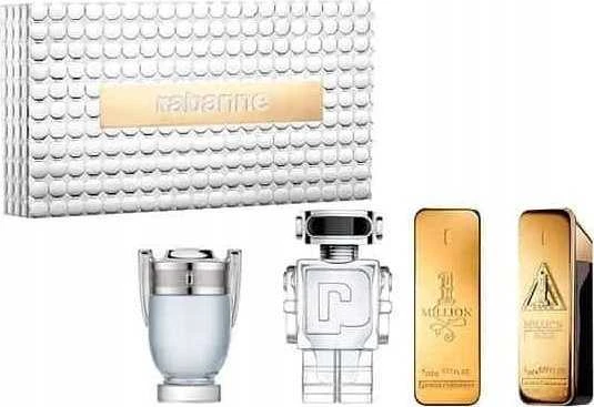 Paco Rabanne miniatiūrų rinkinys vyrams (4 x 5 ml)