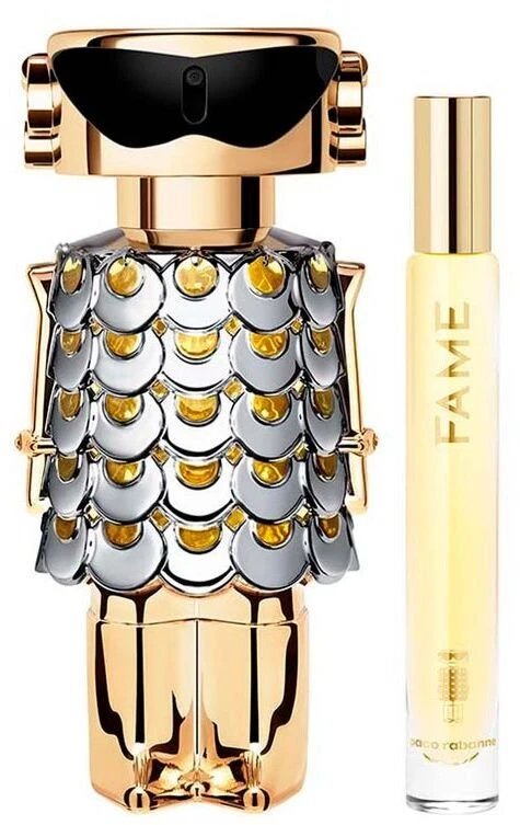 Set Paco Rabanne: Fame Eau De Parfum For Women, 80 ml + Fame Eau De Parfum For Women, 10 ml
