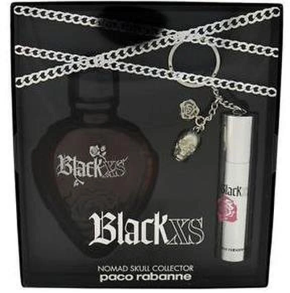 Paco Rabanne Set Paco Rabanne: Juodas XS, Eau De Toilette, For Men, 100 ml + Juodas XS, Eau De Toilette, For Men, 10 ml For Men
