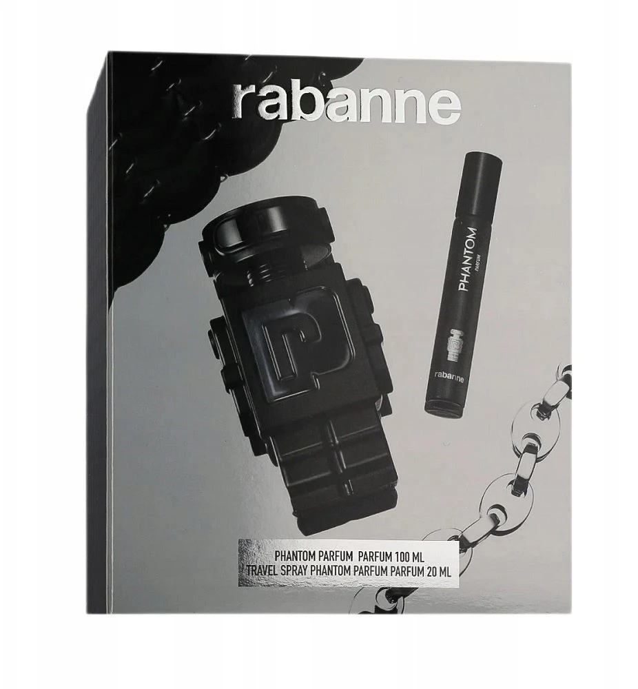 Paco Rabanne Phantom Perfume rinkinys vyrams (Perfume 100 ml + Perfume 20 ml)