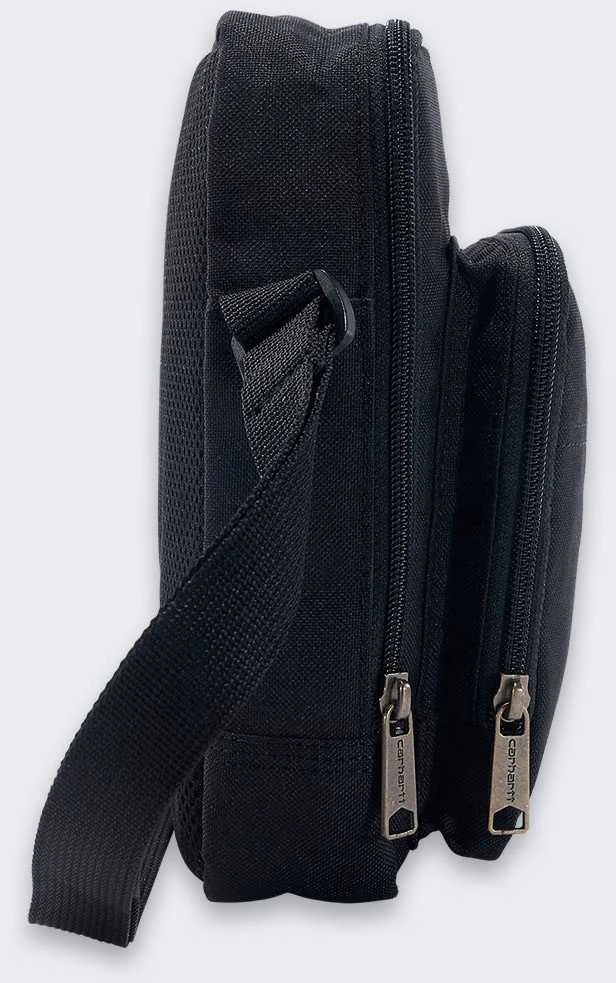 Pacsafe Carhartt rankinė per petį su užtrauktuku, juoda