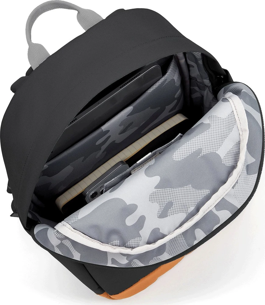 Pacsafe „Go 15 l“ apsauga nuo vagysčių miesto kuprinė – juoda