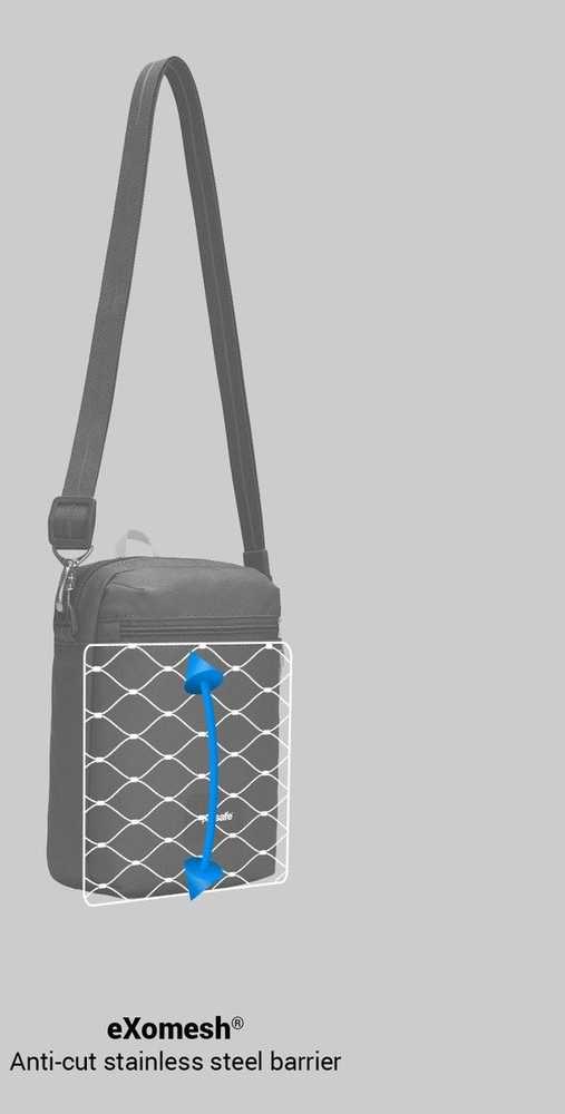 Pacsafe GO Festival crossbody krepšys akmuo