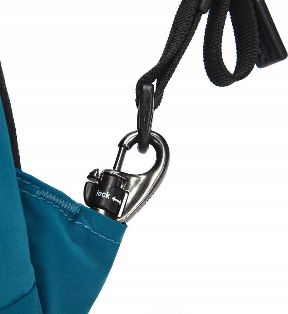 "Pacsafe LS350" miesto kuprinė su apsauga nuo vagystės - turkio spalvos
