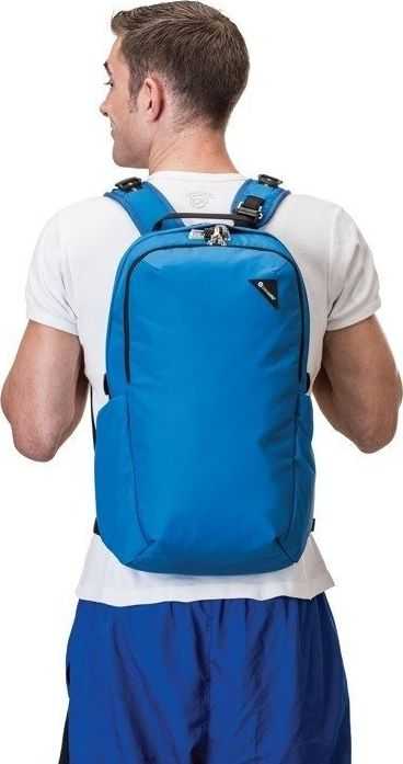 Pacsafe Vibe 25 kuprinė apsauganti nuo vagysčių – Tamsiai juoda
