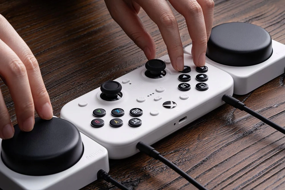 8BitDo Lite SE 2.4G belaidis valdiklis „XBOX“ | Balta