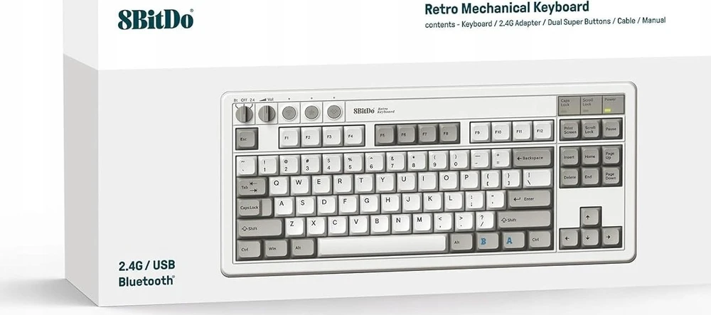8BitDo Mechaninė klaviatūra Ed.94 | M