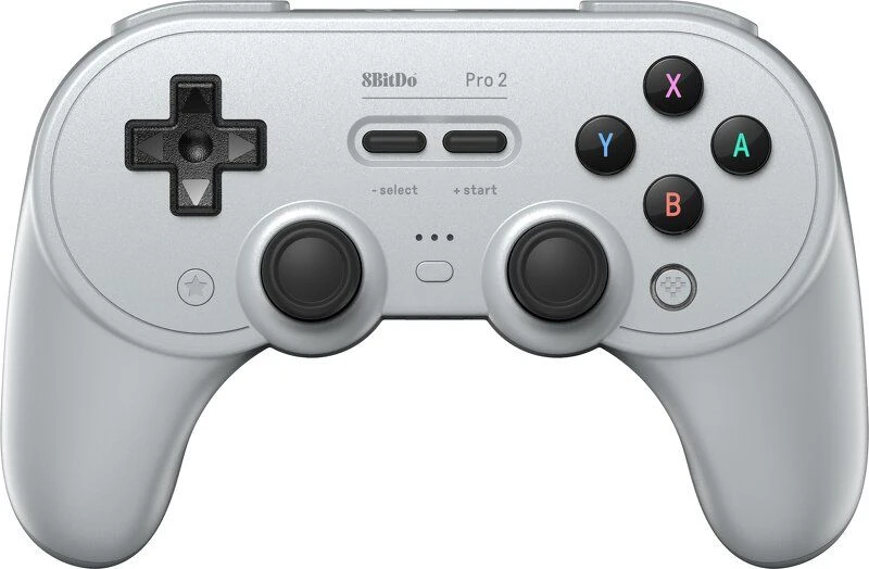 Gamepad 8Bitdo Pro 2, pilka