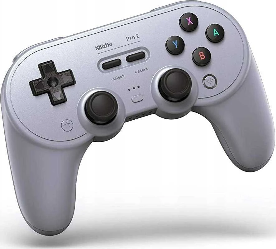8BitDo PRO 2 Gamepad Hall Ed Belaidis pultelis | Pilkas
