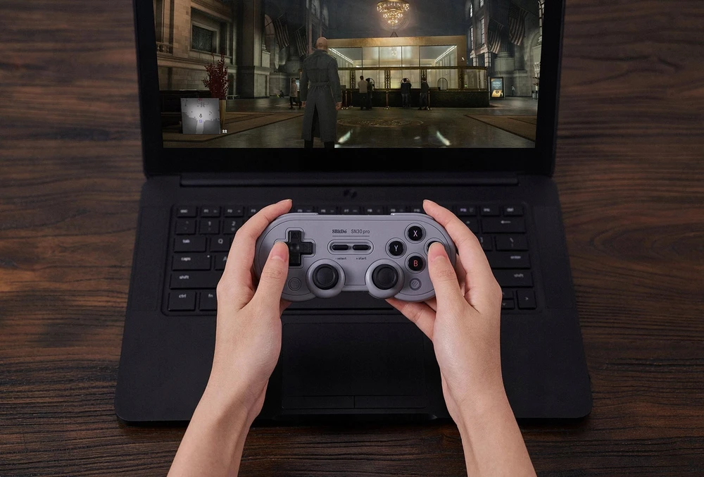 8BitDo SN30 Pro žaidimų pultas HallEd/Gray