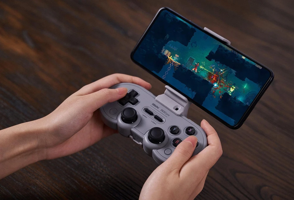 8BitDo SN30 Pro žaidimų pultas HallEd/Gray