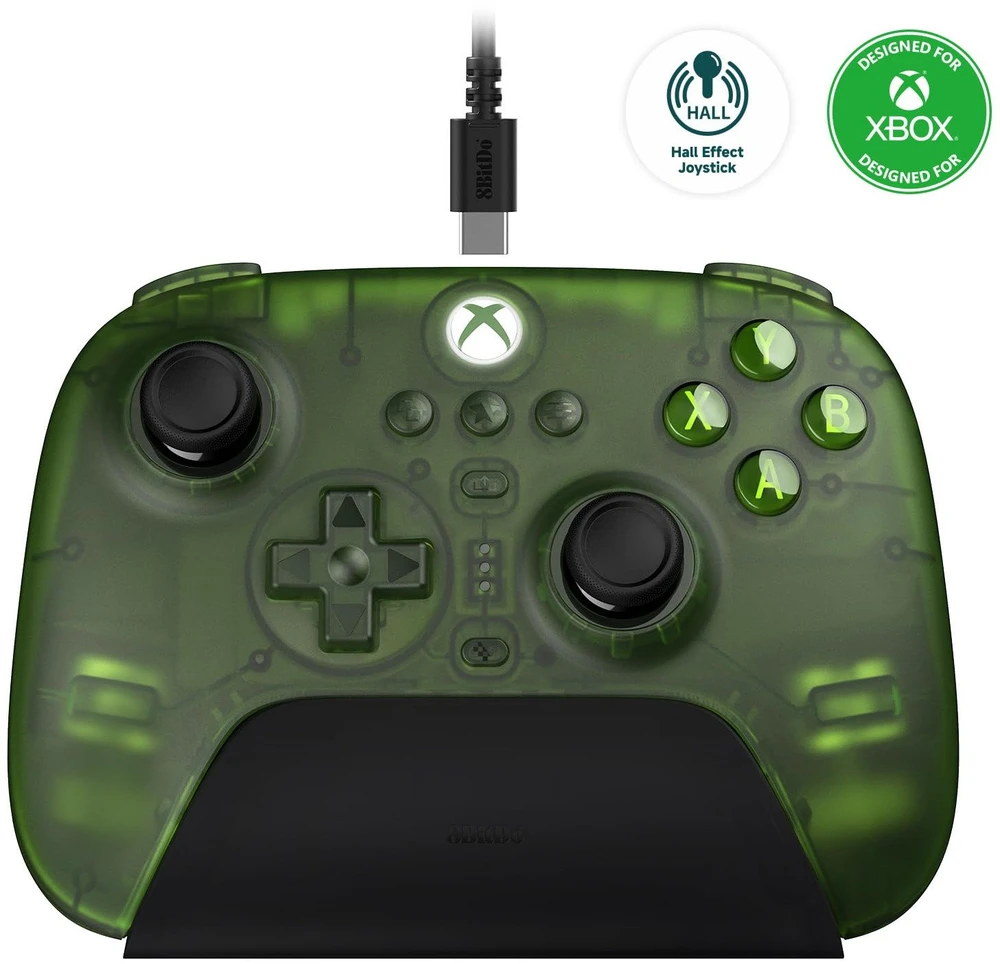 8BitDo Ultimate 3-mode 2.4G Belaidis Pultelis | Jade Žalias