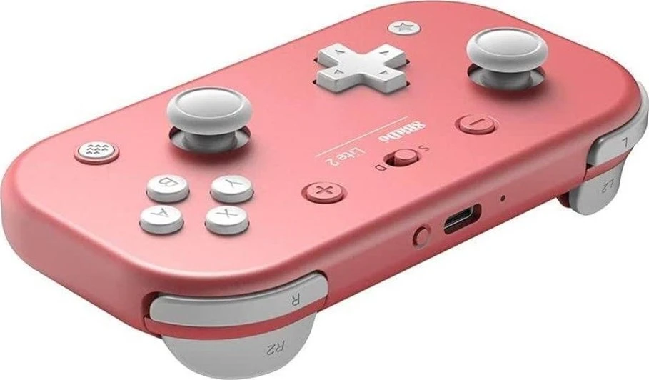8BitDo Lite 2 belaidis pultelis (Rožinis)