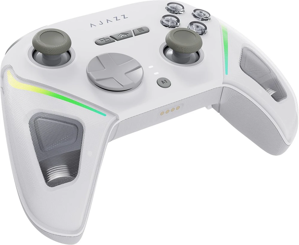 Ajazz GP100 (Switch/PC/iOS/Android) belaidis RGB baltas