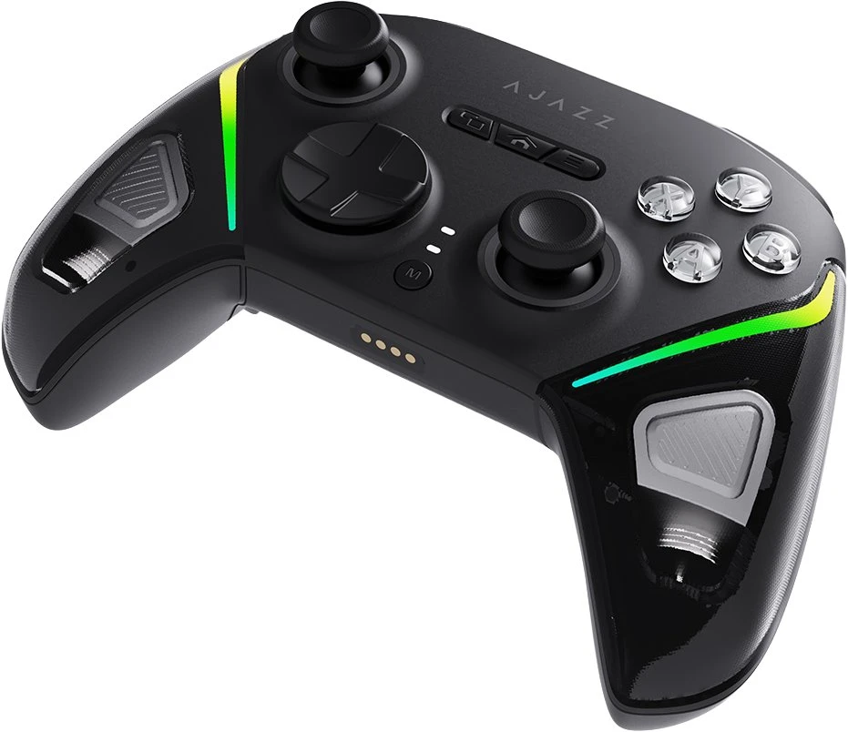 Ajazz GP100 (Switch/PC/iOS/Android) belaidis RGB juoda