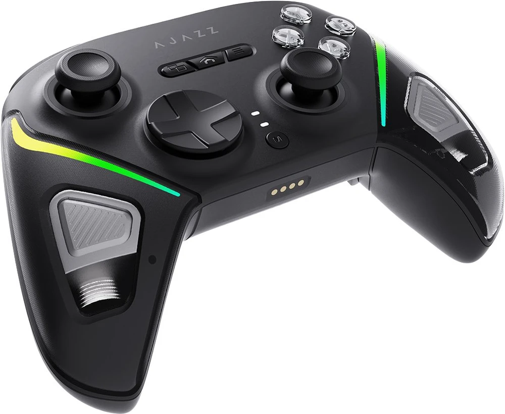 Ajazz GP100 (Switch/PC/iOS/Android) belaidis RGB juoda