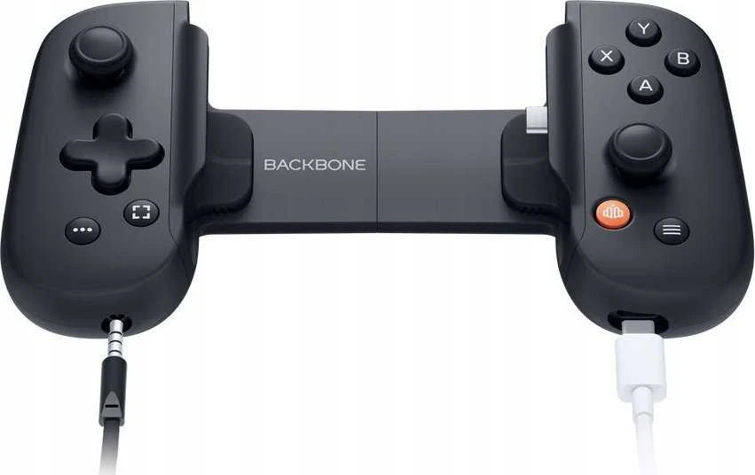Carruzzo Backbone BB-51-P-BR žaidimų valdiklis Juoda USB Žaidimų pultelis Android, PC, XBOX